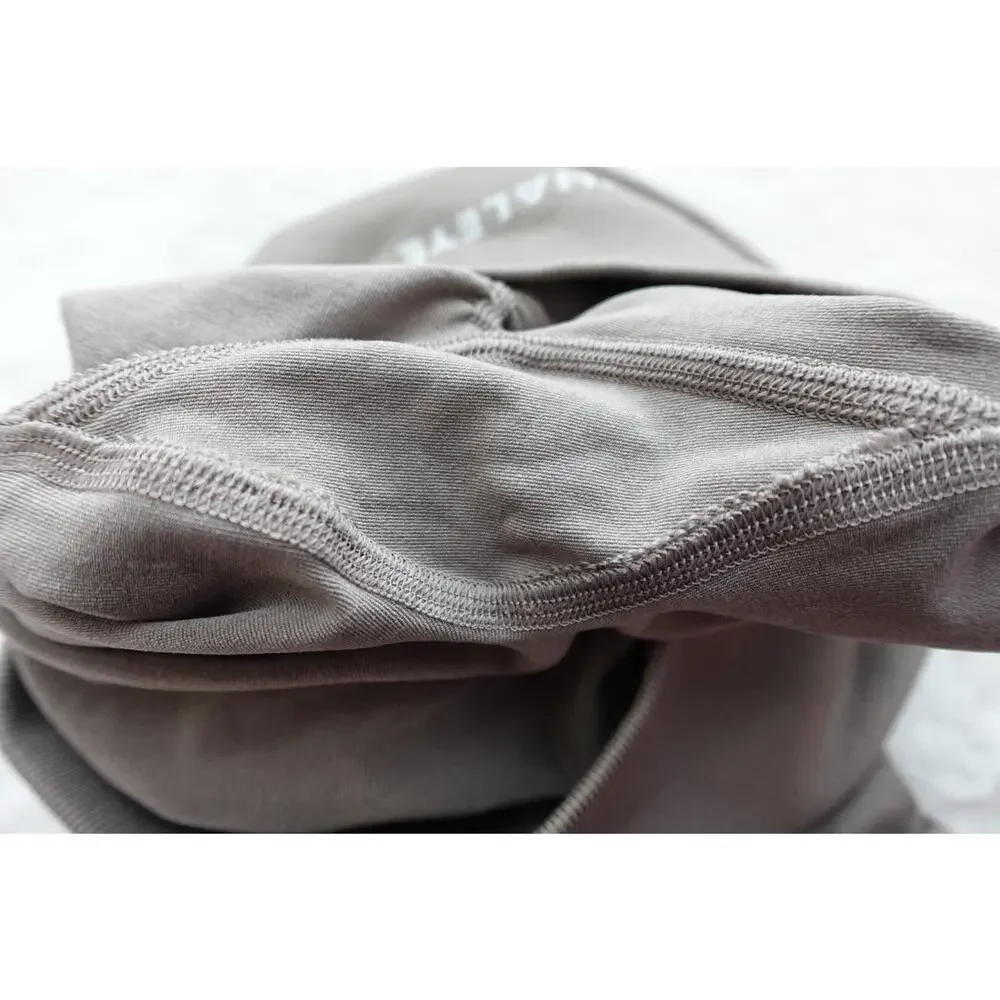 Alphalete Amplify Contour Leggings - Taupe Scrunch Butt, Size Small